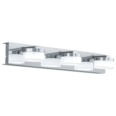 Produktbild von EGLO Romendo, Oberfläche, 3 Glühbirne(n), 3000 K, IP44, Chrom, Transparent