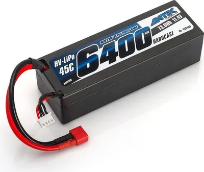Produktbild von ANTIX by LRP 6400 - 11.4V LiHV - 45C LiPo Auto-Hartschale