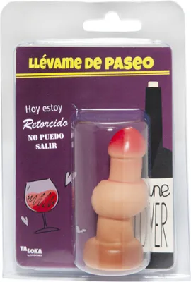 Immagine prodotto di Blister Con Bottiglia Di Vino A Tubo Intrecciato