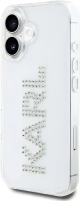 Produktbild von Karl Lagerfeld Rhinestones Logo Iphone 16 Handyhülle    One Size