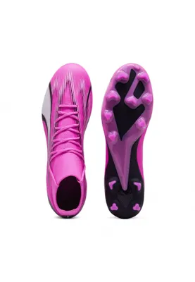 Produktbild von Puma Ultra Pro FG/AG Fußballschuhe Herren pink weiß schwarz Gr 45