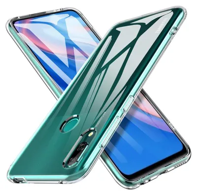 Two clear phone cases are shown overlapping each other on a white background.