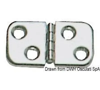 Obrázek produktu pro Závěs z VA oceli, leštěný 103x32 mm, 1 kus