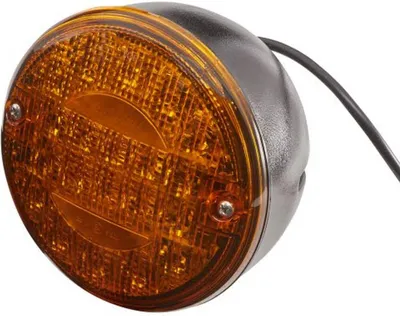 Imagen del producto de Luz intermitente derecha, 24 V, LED, marca HELLA, de uso universal para diversos vehículos.