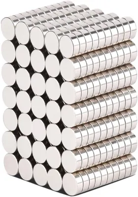 Produktbild von Kleine starke Neodymium Magneten 3x1mm 80 Stück runde Mini Magneten