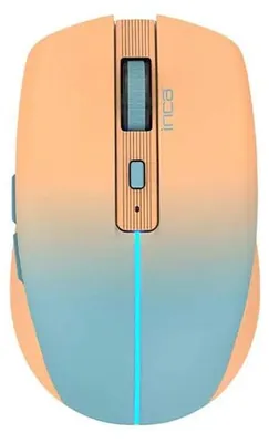 Produktbild von INCA Maus IWM-511RT 1600 DPI,Wrls & BT,6D Taste, Orange