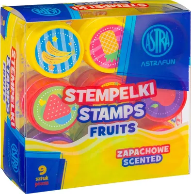 Immagine prodotto di Frutta Francobolli decorativi 9 pezzi Astra
