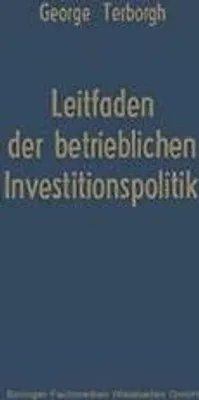 Immagine prodotto di Leitfaden der betrieblichen Investitionspolitik