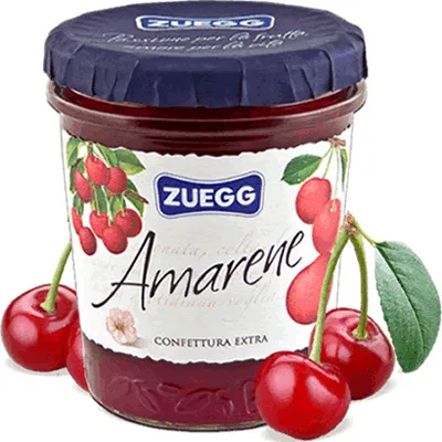 Produktbild von Amarene Kirschenkonfitüre 320g - Zuegg