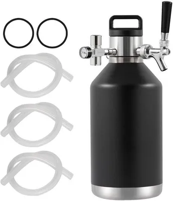 Productafbeelding van Mini biertapinstallatie, 4 liter, draagbare drukcontainer met verstelbare tuit