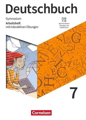 Obrázok produktu pre Deutschbuch Gymnasium 7. Schuljahr - Zu den Ausgaben Allg. Ausg., NDS - Arbeitsheft mit interaktiven Übungen online
