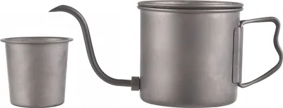 Zdjęcie produktu dla 400 ml Pour Over Kettle, czajnik do kawy na gęsiej szyjce z wyjmowaną wylewką i składanym uchwytem