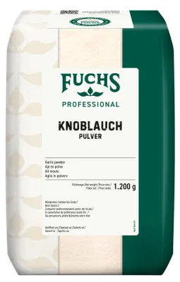 Zdjęcie produktu dla Fuchs Professional czosnek w proszku mocny smak opakowanie 1200g