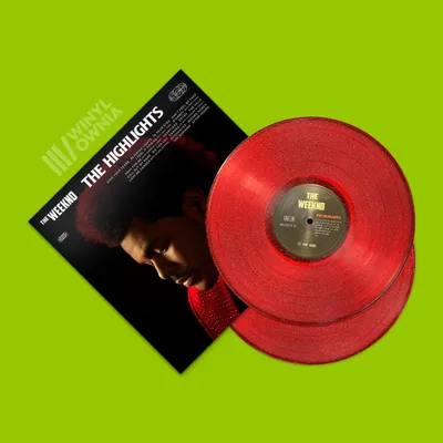 Zdjęcie produktu dla ++ THE WEEKND The Highlights 2LP RED SPARKLE