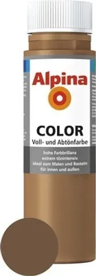 Produktbild von Alpina Voll- und Abtönfarbe Candy Brown 250 ml