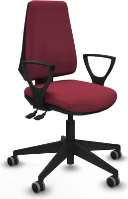 Produktbild von Bürostuhl Piqueras y Crespo BFN066G Granatrot