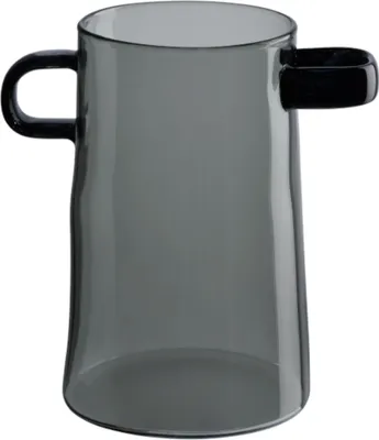 Produktbild von ASA Selection Rayu Keramik Vase, matte Oberfläche, grau, 11 cm