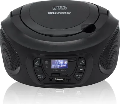 Immagine prodotto di Roadstar CDR-375D+/BK Radio portatile DAB / DAB+ / FM, lettore CD-MP3, USB, Stereo, Telecomando Nero