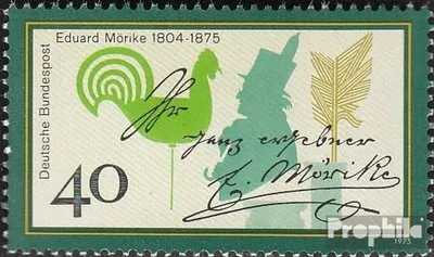Produktbild von Briefmarken BRD (BR.Deutschland) 1975 Mi 842 (kompl.Ausg.) FDC 100.Todestag von Mörike
