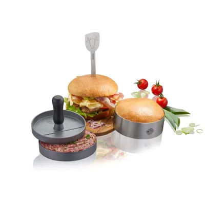 Obrázek produktu pro GEFU 89494, Černá, Nerezová ocel, Hliník, Plast, Nerezová ocel, 11,8 cm, 3 kusů