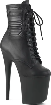 Produktbild von FLAMINGO-1020PK Damen Booties von Pleaser, Schwarz EU 39, US 9