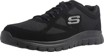 Zdjęcie produktu dla Skechers trampki w dużych rozmiarach czarne 52635/BBK duże buty męskie, rozmiar:48,5