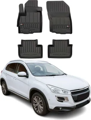 Image de Tapis de Sol pour Peugeot 4008 2012-2017 TPE Noir