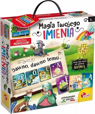 Obrázok produktu pre Montessori Magic Vaše Meno 80182 Lisciani