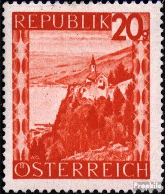 Produktbild von Briefmarken Österreich 1947 Mi 842 postfrisch Landschaften