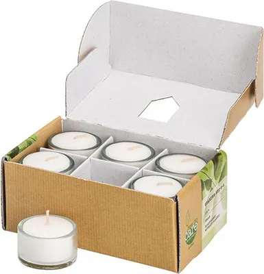 Produktbild von Gala Teelichter Starter-Set Durchmesser: 50 mm weiß