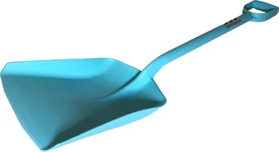 Produktbild von Horse Guard Kornschaufel Plastikschippe Futter Getreide hellblau Kunststoff