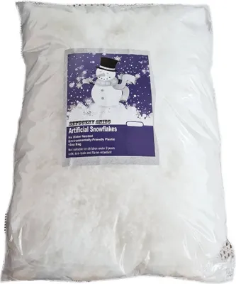 Image de Neige artificielle Neige artificielle Décoration de Noël Décoration de Noël 2KG