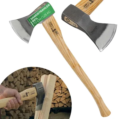 Zdjęcie produktu dla Siekiera Strend Pro A613B Piaskarka 1250 g, drewniana rękojeść 700 mm