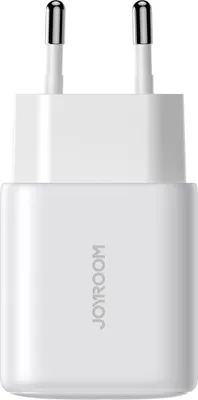 Image de JOYROOM Wall Charger Joyroom JR-TCF21, 20W, 3A, 1 x USB-A - 1 x USB-C, White