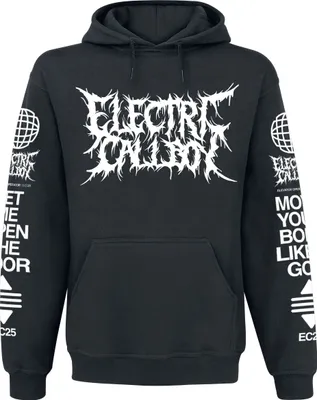 Produktbild von Electric Callboy Kapuzenpullover Herren Elevator Operator Globe schwarz XL