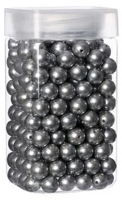 Produktbild von Perlen 12mm Silber 220 Gramm (1 St.) [IFS-27259]