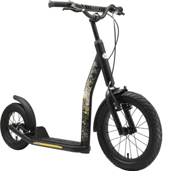 Produktbild von STAR SCOOTER Tretroller Kinderroller ab 8 Jahre | 16 Zoll New Gen Sport | Schwarz