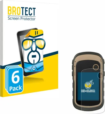 Produktbild von 6x Für Garmin eTrex 32x / 30x / 30 / 20x / 20 / 10 Schutzfolie BROTECT Displayschutz Display Schutz Folie Klar Transparent