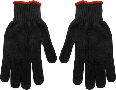 Produktbild von DEMA Strickhandschuhe mit Noppen schwarz Gr. 8