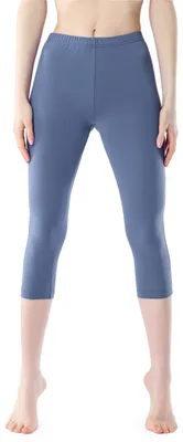 Image de Legging 3/4 pour femme Bellivalini en viscose BLV50-204 (jean, taille S)