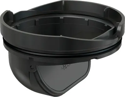 Produktbild von Alcadrain Geruchsverschluss 57 mm mit Klappe für Bodenablauf DN 97 mm