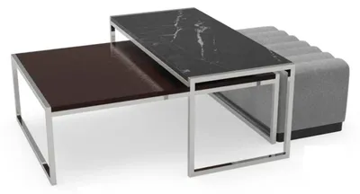 Produktbild von Wohnzimmer Set Modern Luxus Couchtische Modern Möbel Holz Neu