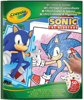 Zdjęcie produktu dla Crayola 071662408985, 32 stron(y), Chłopak, dziewczyna, Naklejki w zestawie, Kolorowanka/album