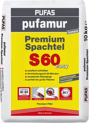 Produktbild von PUFAS pufamur Premium Spachtel S60 easy10 kg