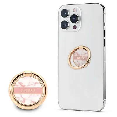 Produktbild von Guess, Universal-Stützring Marmor-Motiv, Rosa