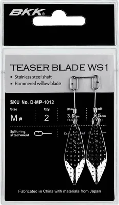 Zdjęcie produktu dla BKK Teaser Blade WS1 - 2 błystki obrotowe, rozmiar: M
