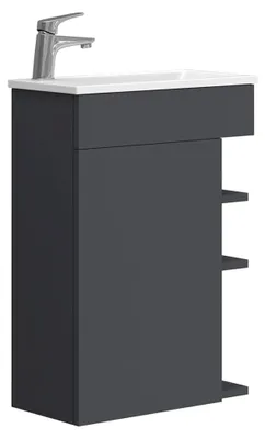 Produktbild von Waschbeckenunterschrank Amadeo, Anthrazit, 50 cm