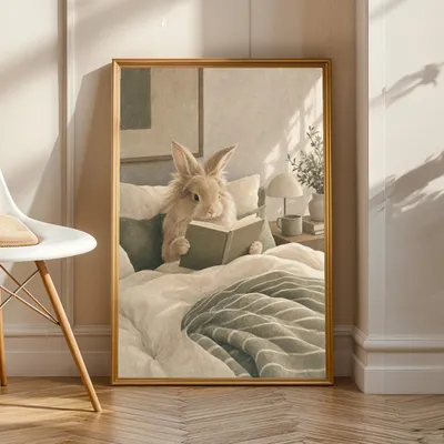 Löwenkopfkaninchen, Kaninchenposter, Produktansicht 1