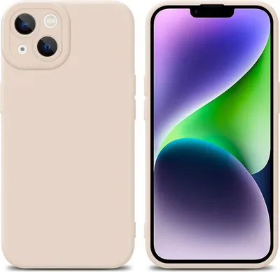 Produktbild von Cadorabo Hülle für Apple iPhone 14 PLUS Schutz Hülle in Rosa TPU Silikon Etui Case Handyhülle