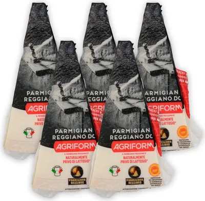 Produktbild von Agriform PARMIGIANO REGGIANO DOP Parmesan Italienischer-Hartkäse 6x 0,2 KG